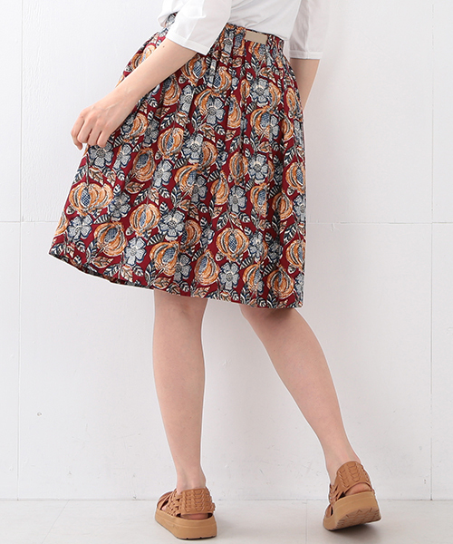 Gramicci（グラミチ）の「GRAMICCI / プリント フレア スカート（スカート・レディース・レッド/ネイビー・ONE SIZE）」の19枚目の写真