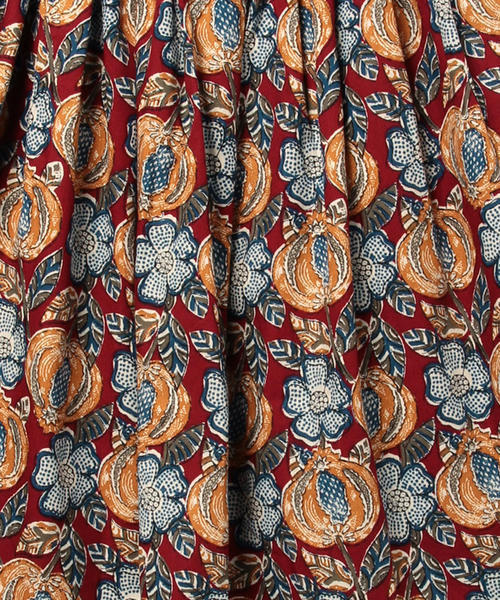 Gramicci（グラミチ）の「GRAMICCI / プリント フレア スカート（スカート・レディース・レッド/ネイビー・ONE SIZE）」の13枚目の写真