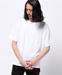 GLOBAL WORK | 【吸水速乾】ＢＩＧヘンリーＴ半袖/711340(Tシャツ/カットソー)