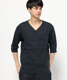 MIND BLOW | プルオーバーリネンシャツ(シャツ/ブラウス)