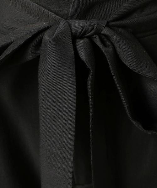 BEAUTY&YOUTH UNITED ARROWS（ビューティーアンドユースユナイテッドアローズ）の「BY ツイルテーパード8分丈パンツ/ガウチョ◆（その他パンツ・レディース・ブラック/オリーブ/ライトブルー・MEDIUM/SMALL）」の8枚目の写真