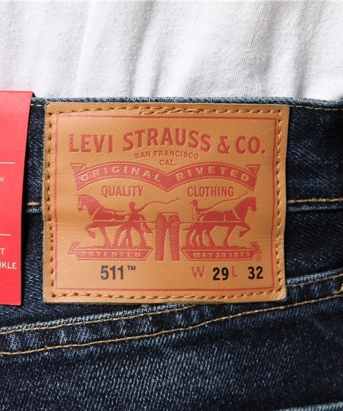 Levi's（リーバイス）の「MFO 511(T)-スリムフィット/ HEAVY THE GREAT（デニムパンツ・メンズ・ダークインディゴブルー・W30 L32/W31 L32/W33 L32/W32 L32/W28 L32/W29 L32/W34 L32/W36 L32）」の8枚目の写真