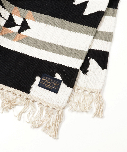 PENDLETON ラグ ブランケットフリンジ付き PENDLETON ラグ ブランケットフリンジ付き 【公式通販】