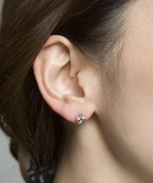PLAIN CLOTHING | ラインストーンピアス【PLAIN CLOTHING】(ピアス（両耳用）)