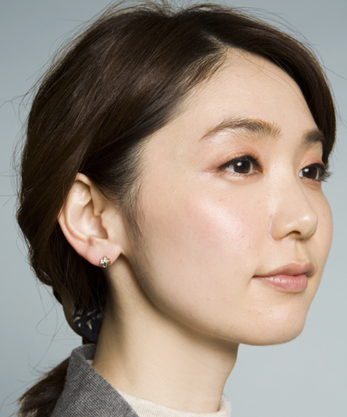 PLAIN CLOTHING（プレーンクロージング）の「ラインストーンピアス【PLAIN CLOTHING】（ピアス（両耳用）・レディース・ブラック/パープル/ブルー/クリア/ピンク・FREE）」の10枚目の写真