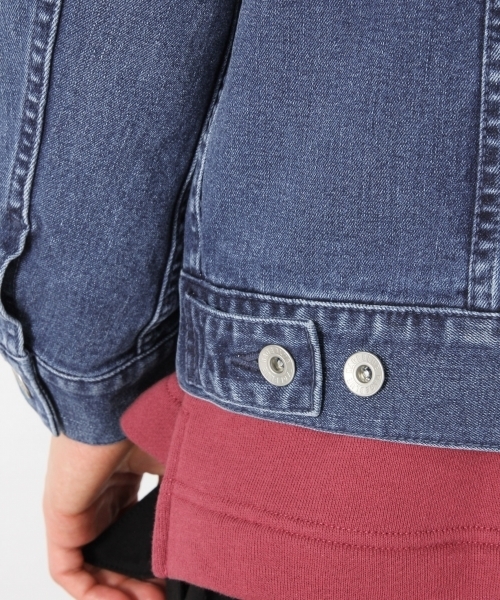 RAGEBLUE（レイジブルー）の「ストレッチデニムGジャン/742468（デニムジャケット・メンズ・グレー/ブルー/ライトブルー・MEDIUM/SMALL/LARGE）」の12枚目の写真