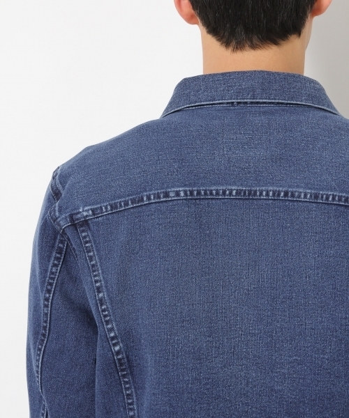 RAGEBLUE（レイジブルー）の「ストレッチデニムGジャン/742468（デニムジャケット・メンズ・グレー/ブルー/ライトブルー・MEDIUM/SMALL/LARGE）」の13枚目の写真