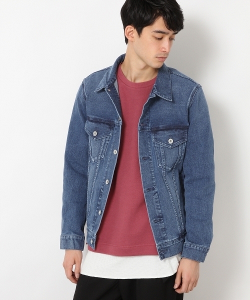 RAGEBLUE（レイジブルー）の「ストレッチデニムGジャン/742468（デニムジャケット・メンズ・グレー/ブルー/ライトブルー・MEDIUM/SMALL/LARGE）」の18枚目の写真