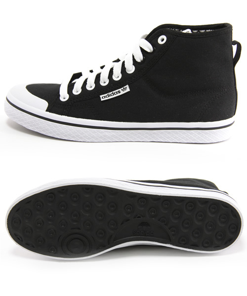 adidas Originals（アディダスオリジナルス）の「HONEY MID（スニーカー・レディース・ブラック・23.5cm/24cm/24.5cm）」の2枚目の写真