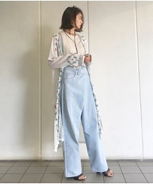 TODAYFUL | エンブロイダリーロングガウン(カーディガン/ボレロ)