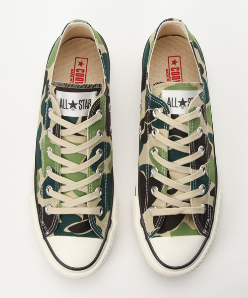 CONVERSE(コンバース)の「CONVERSE ALL STAR J 83CAMO OX(スニーカー・メンズ・オリーブドラブ・7.5/8/8.5/9/9.5)」の5枚目の写真