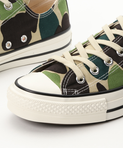 CONVERSE(コンバース)の「CONVERSE ALL STAR J 83CAMO OX(スニーカー・メンズ・オリーブドラブ・7.5/8/8.5/9/9.5)」の6枚目の写真