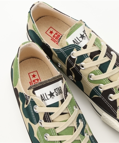 CONVERSE(コンバース)の「CONVERSE ALL STAR J 83CAMO OX(スニーカー・メンズ・オリーブドラブ・7.5/8/8.5/9/9.5)」の7枚目の写真
