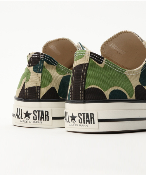 CONVERSE(コンバース)の「CONVERSE ALL STAR J 83CAMO OX(スニーカー・メンズ・オリーブドラブ・7.5/8/8.5/9/9.5)」の8枚目の写真