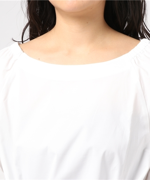 SHIPS（シップス）の「2WAY リボンブラウス（シャツ/ブラウス・レディース・オフホワイト/レッド/ベージュ・ONE SIZE）」の9枚目の写真