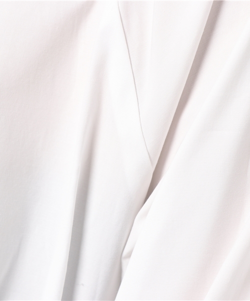 SHIPS（シップス）の「2WAY リボンブラウス（シャツ/ブラウス・レディース・オフホワイト/レッド/ベージュ・ONE SIZE）」の4枚目の写真