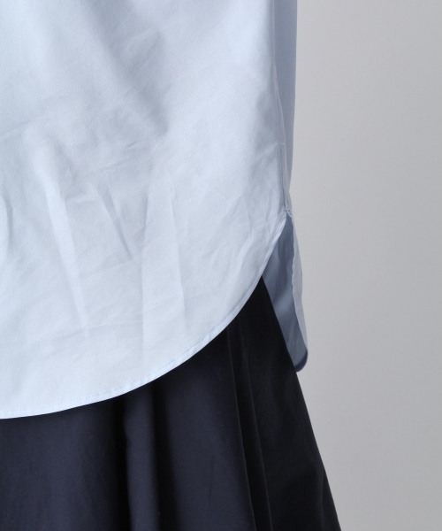 Andemiu（アンデミュウ）の「【小顔MAKE】スタイルセレクトブラウス757655（シャツ/ブラウス・レディース・ライトブルー/ベージュ/ホワイト・FREE/F/フリー）」の19枚目の写真