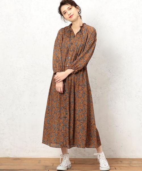 Green Label Relaxing グリーンレーベルリラクシング の Cf Deveaux デヴォー ペイズリー マキシワンピース ワンピース Wear