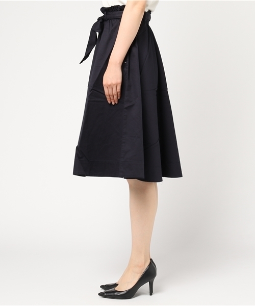 POU DOU DOU（プードゥドゥ）の「リボンベルトフレアースカート（スカート・レディース・ピンク/グリーン/ネイビー/ブルー系その他・3）」の10枚目の写真