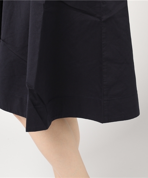 POU DOU DOU（プードゥドゥ）の「リボンベルトフレアースカート（スカート・レディース・ピンク/グリーン/ネイビー/ブルー系その他・3）」の7枚目の写真