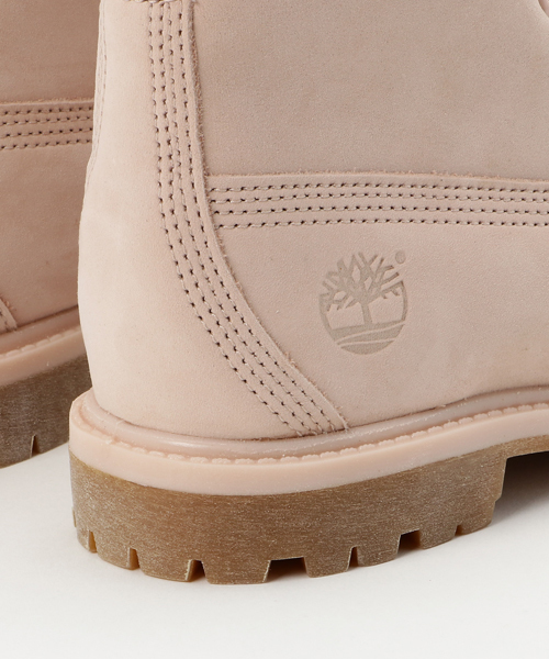 Timberland(ティンバーランド)の「ティンバーランド(R) アイコン シックスインチ プレミアム ブーツ(ブーツ・レディース・ライトピンク・22.5cm/23.0cm/23.5cm/24.0cm/24.5cm/25.0cm/22.0cm)」の5枚目の写真