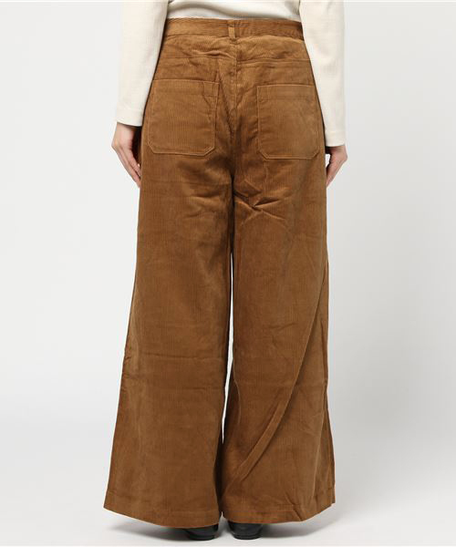 koe（コエ）の「ワイドコーデュロイパンツ（その他パンツ・レディース・グレー/キャメル・S/M/L）」の7枚目の写真