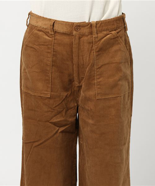 koe（コエ）の「ワイドコーデュロイパンツ（その他パンツ・レディース・グレー/キャメル・S/M/L）」の5枚目の写真