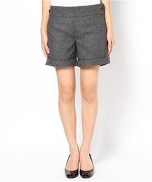 MELANGE SHORT PANTS/WOMENS