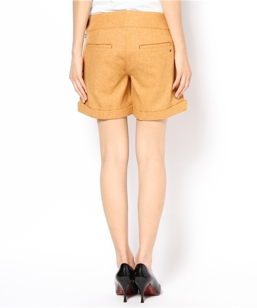 TOMMY HILFIGER（トミーヒルフィガー）の「MELANGE SHORT PANTS/WOMENS（その他パンツ・レディース・ダークグレー/イエロー・SMALL/MEDIUM）」の4枚目の写真