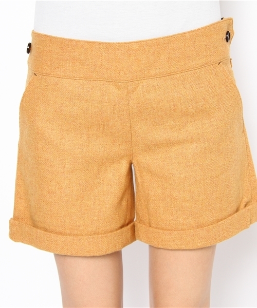 TOMMY HILFIGER（トミーヒルフィガー）の「MELANGE SHORT PANTS/WOMENS（その他パンツ・レディース・ダークグレー/イエロー・SMALL/MEDIUM）」の5枚目の写真