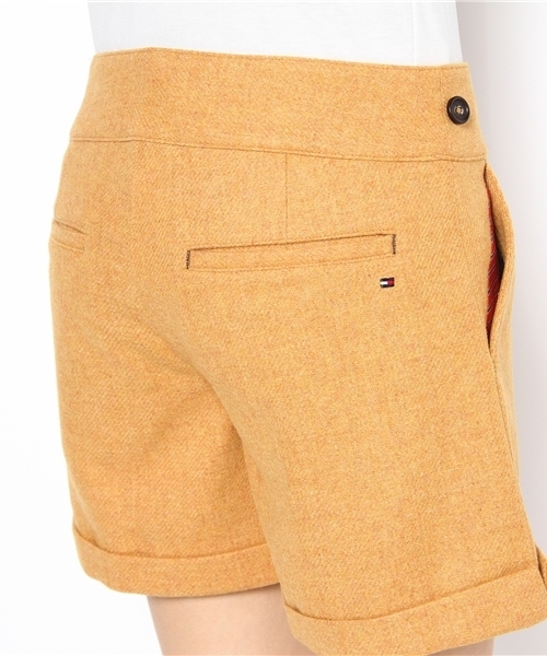 TOMMY HILFIGER（トミーヒルフィガー）の「MELANGE SHORT PANTS/WOMENS（その他パンツ・レディース・ダークグレー/イエロー・SMALL/MEDIUM）」の6枚目の写真