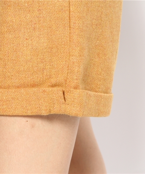 TOMMY HILFIGER（トミーヒルフィガー）の「MELANGE SHORT PANTS/WOMENS（その他パンツ・レディース・ダークグレー/イエロー・SMALL/MEDIUM）」の8枚目の写真