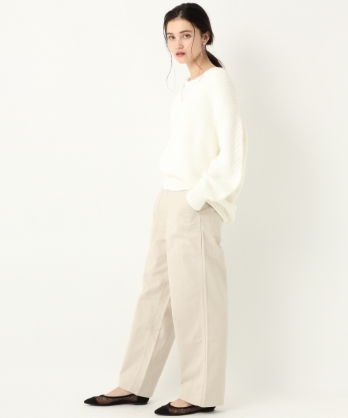 A part by（アパートバイ）の「CLミリタリーパンツ 778722（その他パンツ・レディース・グリーン/グリーン系その他/ベージュ/オフホワイト・MEDIUM/LARGE）」の14枚目の写真