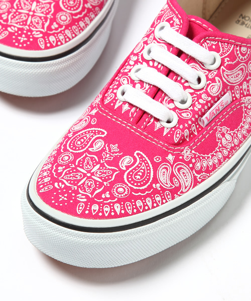 Another Edition（アナザーエディション）の「AE×VANS AUTHENTIC PSLY（スニーカー・レディース・ブラック/ピンク・5/6/7/4h/5h/6h）」の12枚目の写真