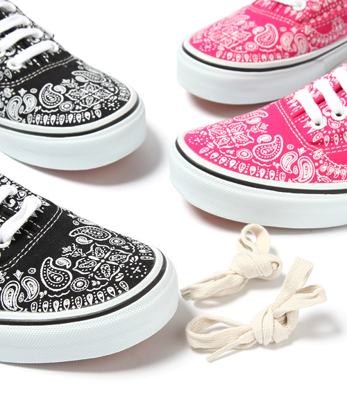 Another Edition（アナザーエディション）の「AE×VANS AUTHENTIC PSLY（スニーカー・レディース・ブラック/ピンク・5/6/7/4h/5h/6h）」の16枚目の写真