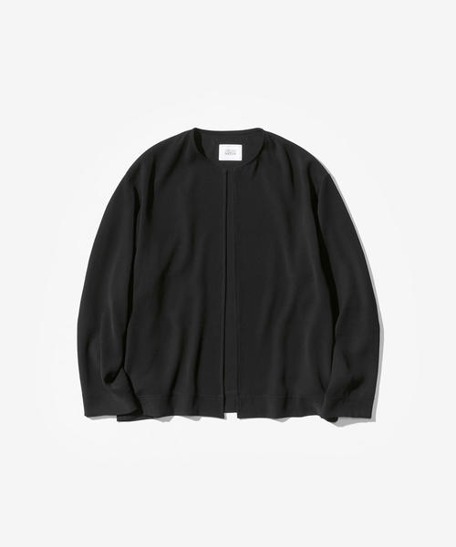 UNITED ARROWS & SONS（ユナイテッドアローズアンドサンズ）の「UNITED ARROWS & SONS by DAISUKE OBANA TWL CREW C/GN（カーディガン/ボレロ・メンズ・ブラック/ネイビー・LARGE/MEDIUM/SMALL）」の2枚目の写真