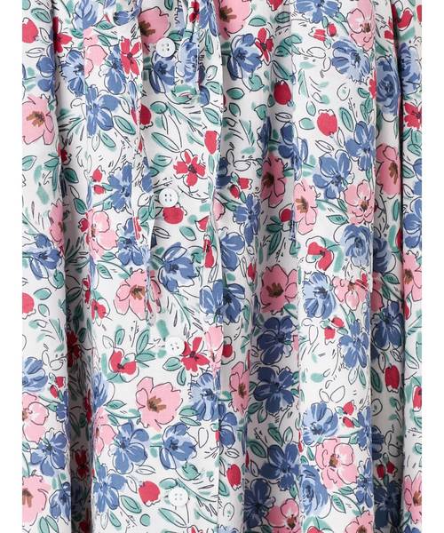 merry jenny（メリージェニー）の「flowerリボンシャツワンピース（ワンピース・レディース・オフホワイト/ネイビー・FREE）」の8枚目の写真