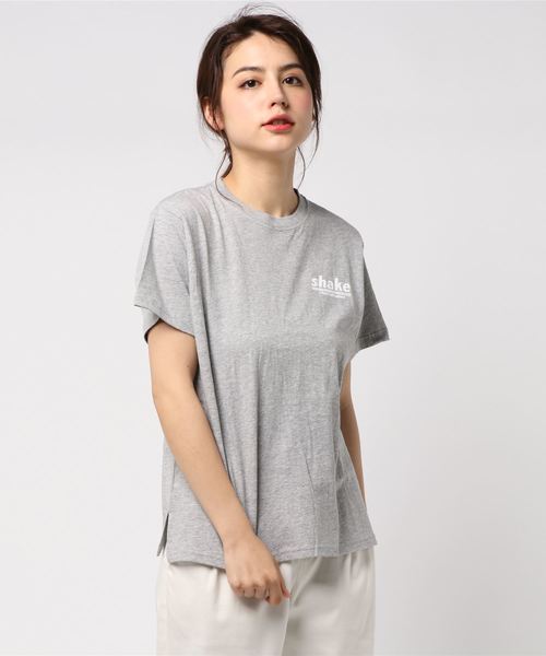 LOWRYS FARM（ローリーズファーム）の「アソートロゴＴシャツ　795303（Tシャツ/カットソー・レディース・その他1/グレー/ベージュ/ホワイト・LARGE/MEDIUM）」の8枚目の写真