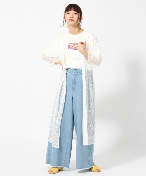 LOWRYS FARM（ローリーズファーム）の「アソートロゴＴシャツ　795303（Tシャツ/カットソー・レディース・その他1/グレー/ベージュ/ホワイト・LARGE/MEDIUM）」の19枚目の写真