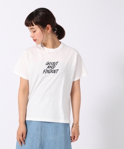 LOWRYS FARM（ローリーズファーム）の「アソートロゴＴシャツ　795303（Tシャツ/カットソー・レディース・その他1/グレー/ベージュ/ホワイト・LARGE/MEDIUM）」の20枚目の写真