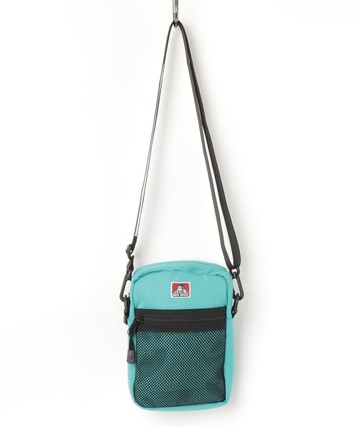 BEN DAVIS ORIGINALS(ベンデイビスオリジナルス)の「BEN DAVIS VERTICAL MESH SHOULDER/ベンデイビス メッシュショルダー(ショルダーバッグ・レディース・ブラック/ネイビー/レッド/ピンク/イエロー/ベージュ/パープル/エメラルド/マスタード/オレンジ/ホワイト・FREE)」の4枚目の写真
