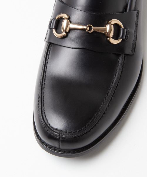 ABAHOUSE（アバハウス）の「フレンチビットローファー（ローファー・メンズ・ブラック・41/42/43/40）」の4枚目の写真