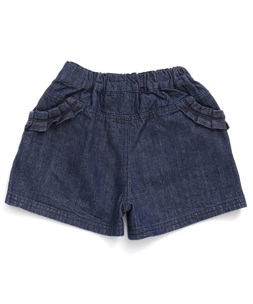 apres les cours（アプレレクール）の「ポケットフリルショートパンツ（その他パンツ・キッズ・ブラック/ネイビー/ピンク/キャメル・90/100/110/120/80/130/140）」の7枚目の写真