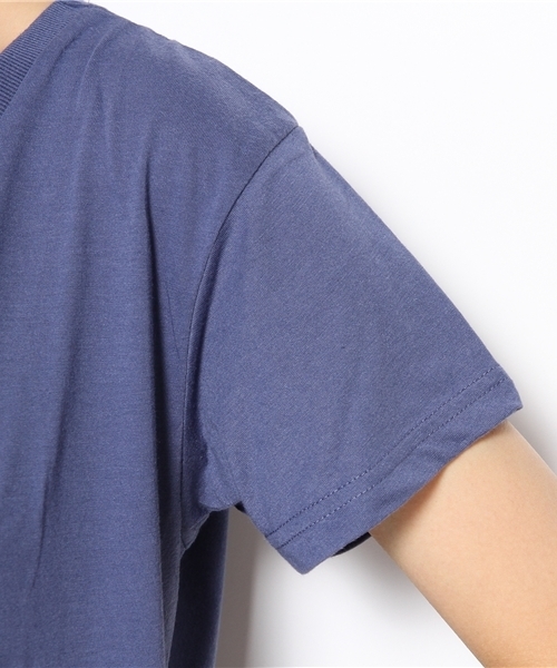 CIAOPANIC(チャオパニック)の「【Ciaopanic】LOS刺繍TEE(Tシャツ/カットソー・レディース・オフホワイト/ネイビー・FREE)」の8枚目の写真