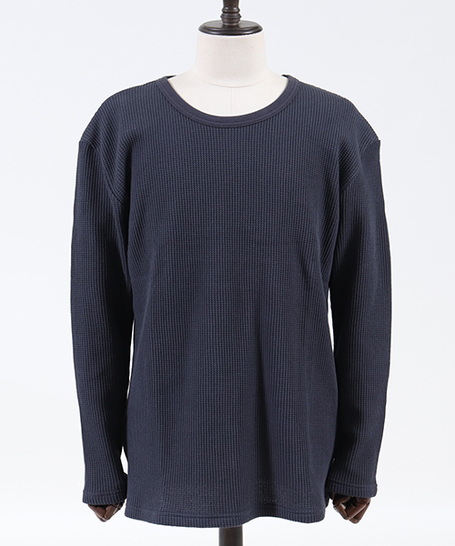 Magine(マージン)の「mlt2311-Magine×CAMBIO Heavy Waffle Big Cut sew カットソー(Tシャツ/カットソー・メンズ・ホワイト/ブラック/グレー/チャコール・44/46/48)」の11枚目の写真