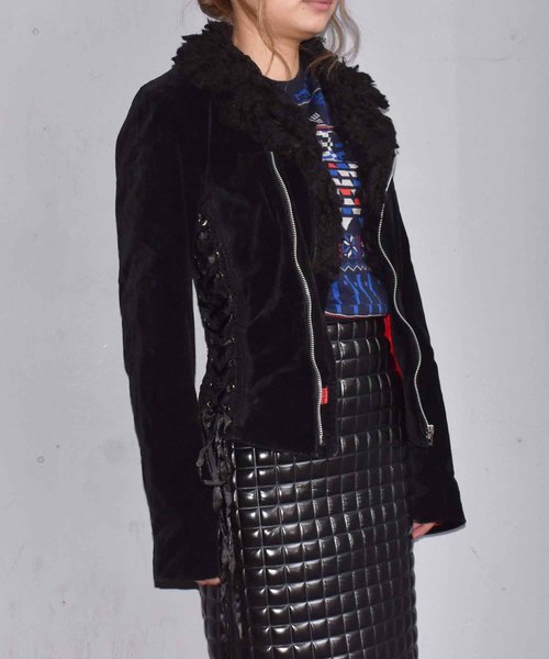 TRIPP NYC レディース　ベロア　ジャケット TRIPP NYC レディース ベロア ジャケット TRIPP NYC レディース