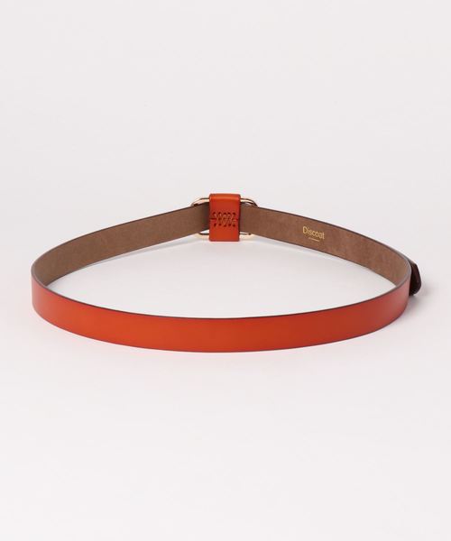 DISCOAT（ディスコート）の「本革スクエアーピンレスベルト（ベルト・レディース・ブラック/ベージュ/ブラウン/キャメル・FREE）」の5枚目の写真