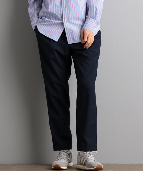 green label relaxing(グリーンレーベルリラクシング)の「CM◆ウオッシャブルトロ 2P ユーティリティー パンツ 9分丈 / アンクル丈 <機能性生地>(その他パンツ・メンズ・ネイビー/ダークブラウン/ブラック/グレー/オリーブ・M/S/XXL/XS/XL/L)」の1枚目の写真