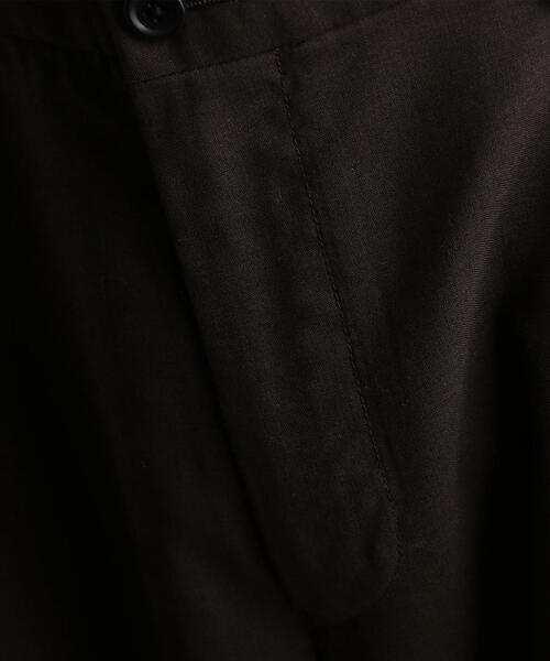 green label relaxing(グリーンレーベルリラクシング)の「CM◆ウオッシャブルトロ 2P ユーティリティー パンツ 9分丈 / アンクル丈 <機能性生地>(その他パンツ・メンズ・ネイビー/ダークブラウン/ブラック/グレー/オリーブ・M/S/XXL/XS/XL/L)」の7枚目の写真