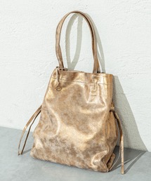 mystic | ROROLレザー巾着トート/トートバッグ/巾着バッグ/バック/通勤/通学(トートバッグ)